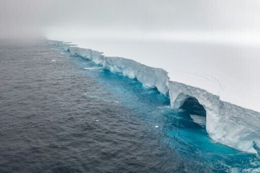 Mega-iceberg drifts towards Antarctic penguin island